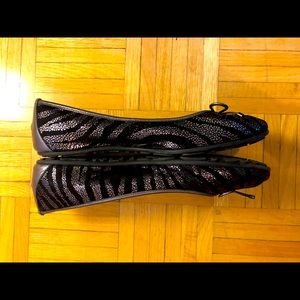 Jimmy Choo Zebra Flats